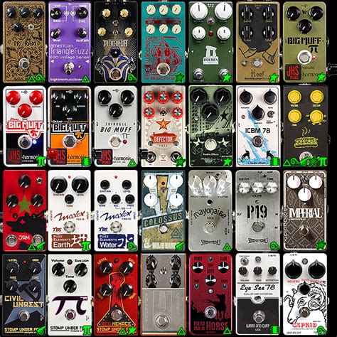 28 of The Best Compact Big Muff Fuzz Pedals .